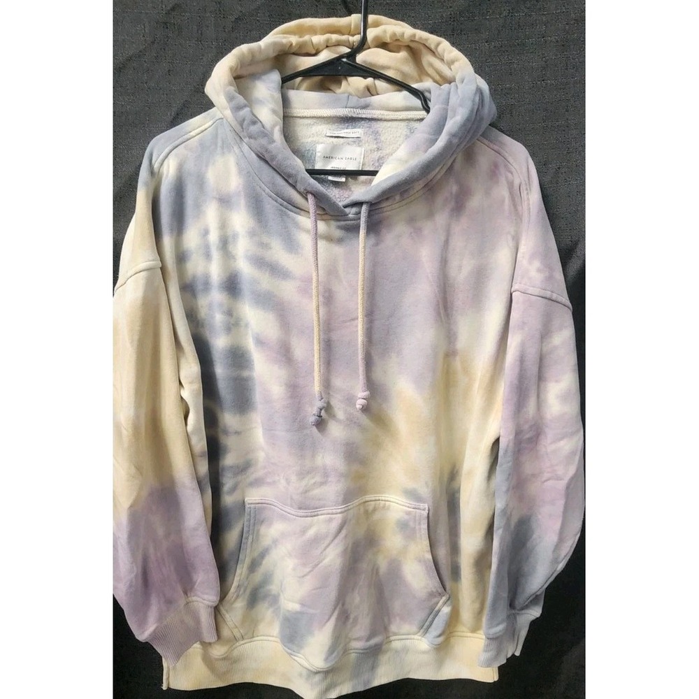 AMERICAN EAGLE Sze Small Jegging Fit Hoodie Generous Tie Dye Oversized‎ EUC